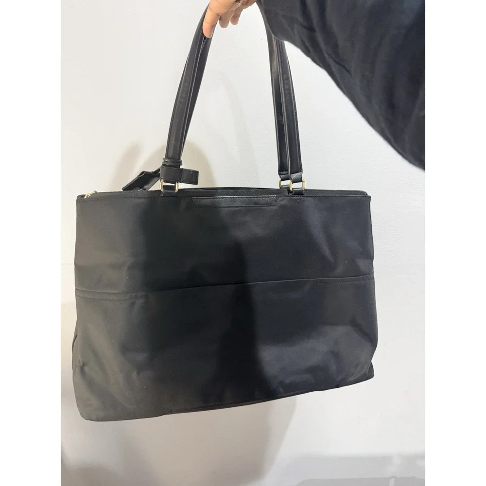 TUMI Sheryl Business Tote VOYAGEUR - Black With Gold‎ Hardware 1